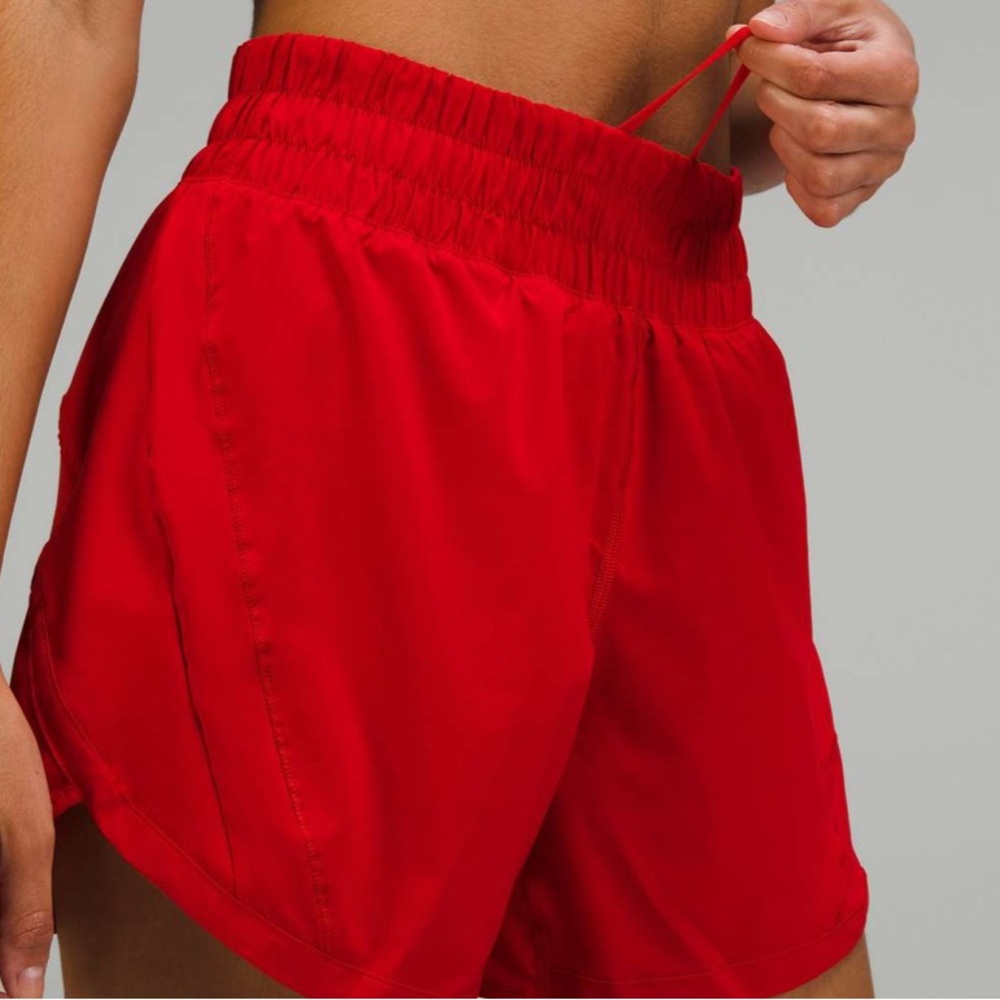 lululemon athletica Red Athletic Shorts